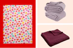 blankets on a grid