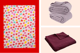 blankets on a grid
