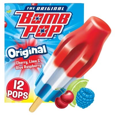 Bomb Pop Original Ice Pops