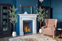 Faux Olive Tree with Pot 2-Pack