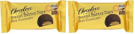 Chocolove Peanut Butter Cups 2-Pack