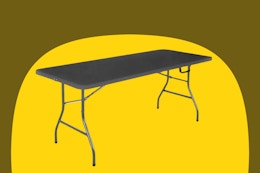 Premium Folding Table, Now Just $39.97 at Walmart (Compare to Amazon's $70) card image