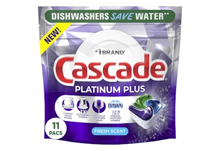 Cascade Dishwasher Pods