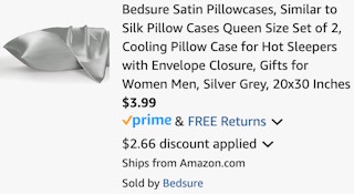 an amazon cart ending in $3.99