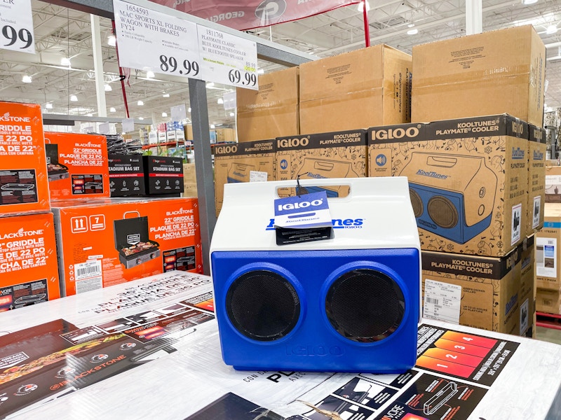 costco Igloo KoolTunes Bluetooth Speaker Cooler