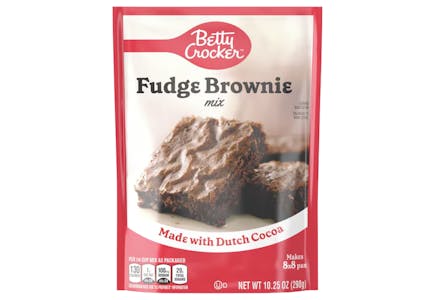 3 Betty Crocker Brownie Mixes