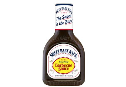 2 Sweet Baby Ray's BBQ Sauces