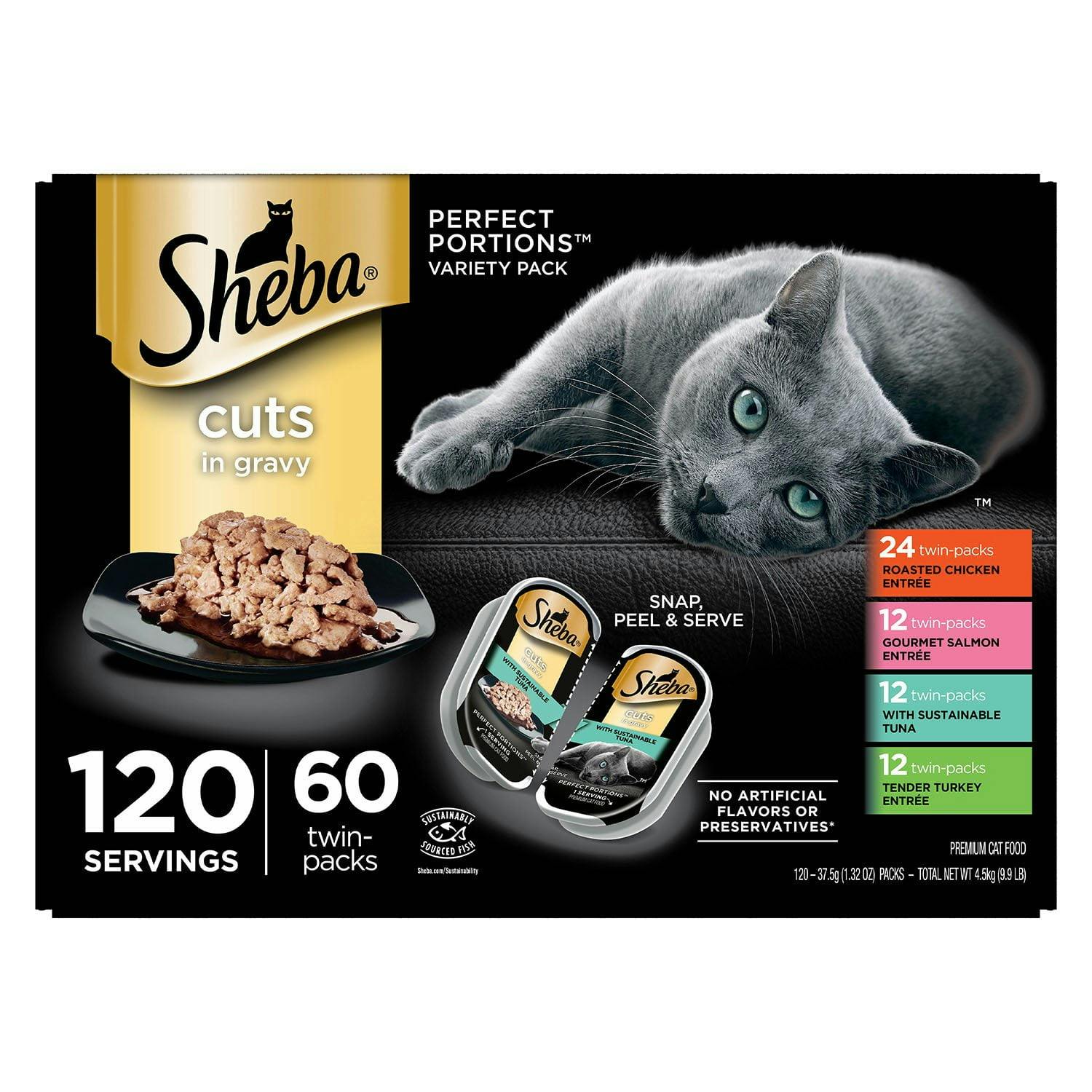 Sheba Perfect Portions 60-Pack
