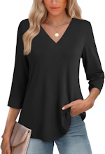 Women's 3/4 Sleeve Tunic Top