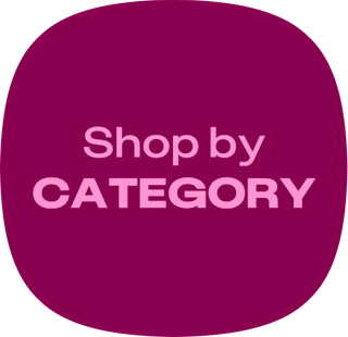 Shop by Category Text on Magenta