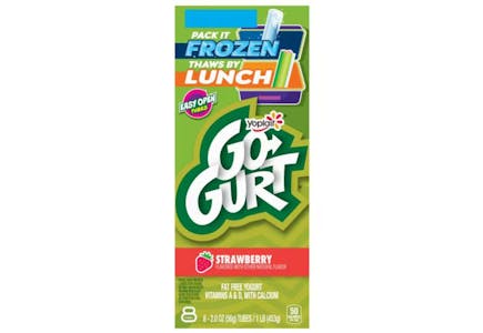 2 Yoplait Go-Gurt Boxes