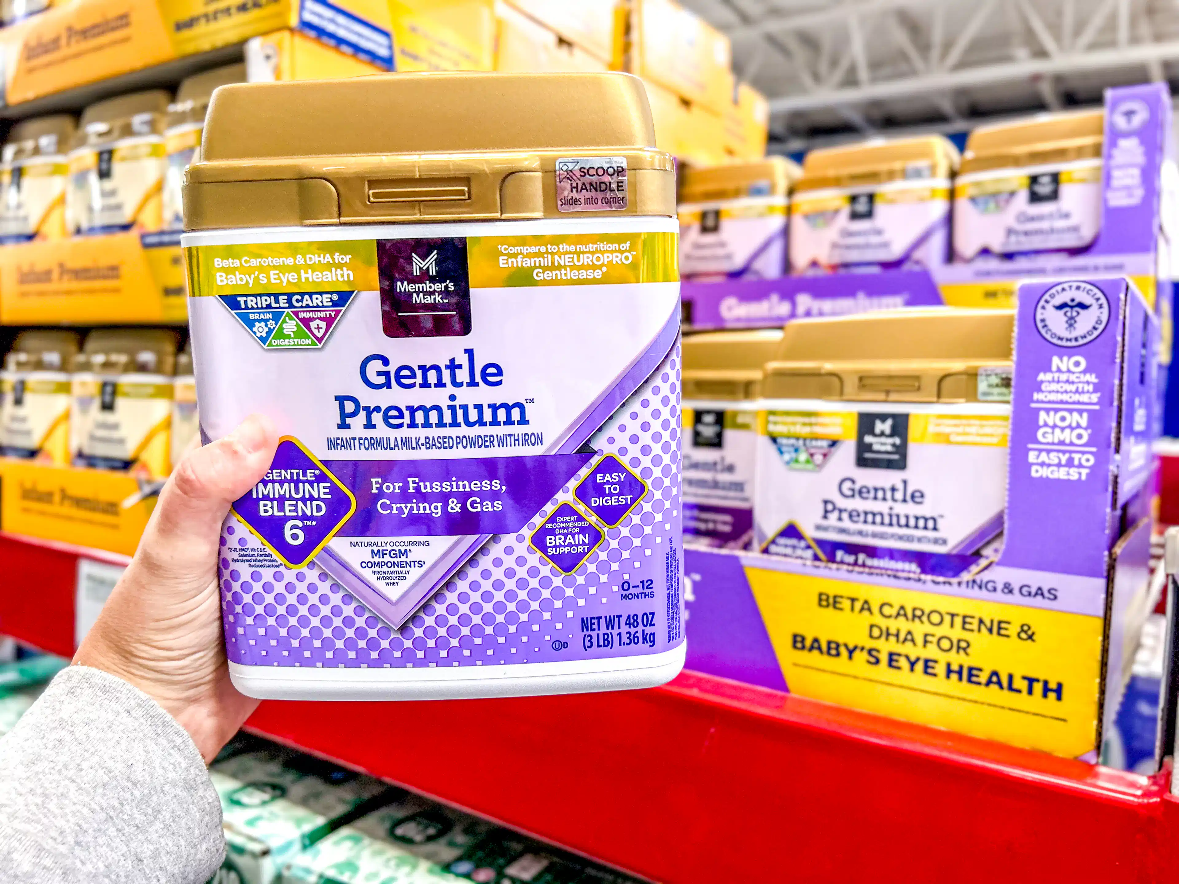 Back Mark Formule Sam S Club Member S Mark Baby Formula at Sarah Fox blog