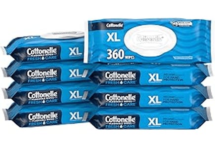 Cottonelle Flushable Wipes 8-Pack