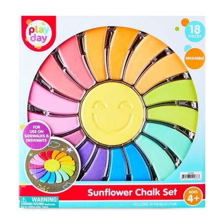 Sunflower Sidewalk Chalk Set