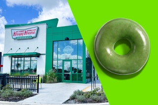 krispy kreme green donut
