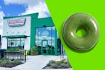 krispy kreme green donut
