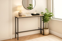 The Home Depot console table