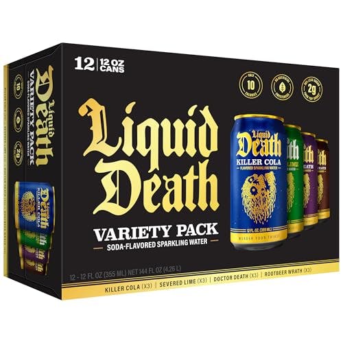 Liquid Death Sparkling Water 12-Pack