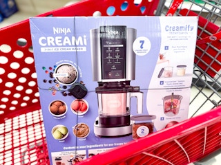 ninja-creami-ice-cream-maker in target cart