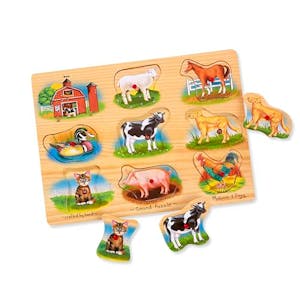 Melissa & Doug Farm Sound Puzzle