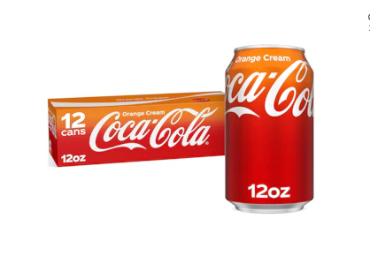 Coke Orange Cream Soda 12-Pack