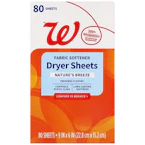 Walgreens Dryer Sheets
