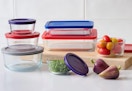 walmart pyrex food storage set