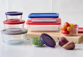 walmart pyrex food storage set