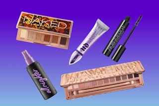 collage of urban decay products