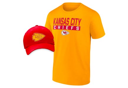 Kansas City Chiefs Shirt and Hat