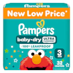 3 Pampers Diapers Packs
