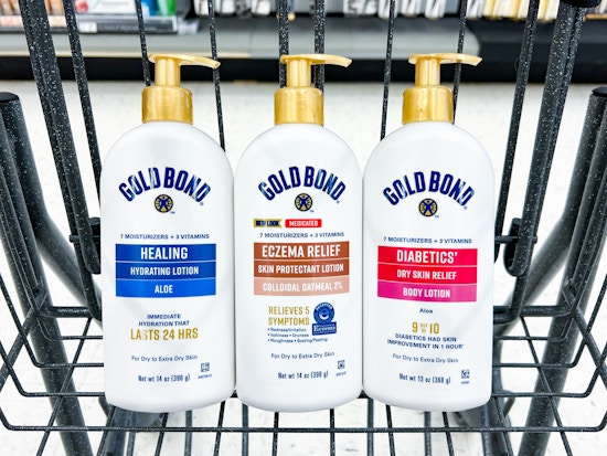 Gold Bond Lotions, $6 Off With Valuable Walgreens Coupon