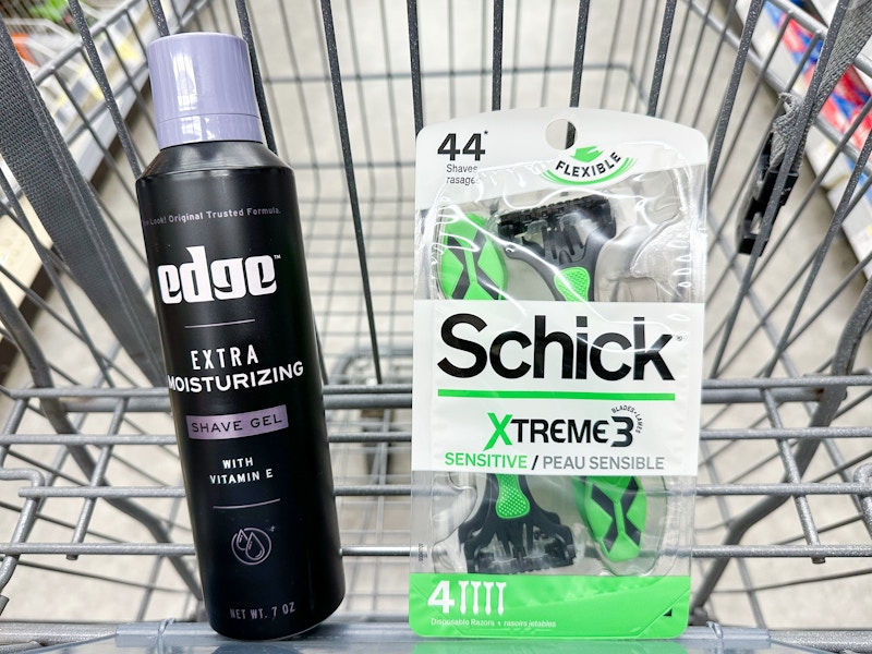 schick razors and edge shave gel walgreens