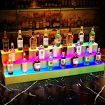 LED Liquor Bottle Display Shelf