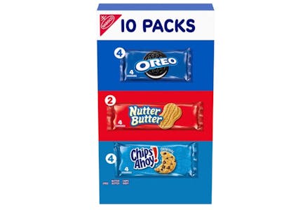2 Nabisco Snack Packs
