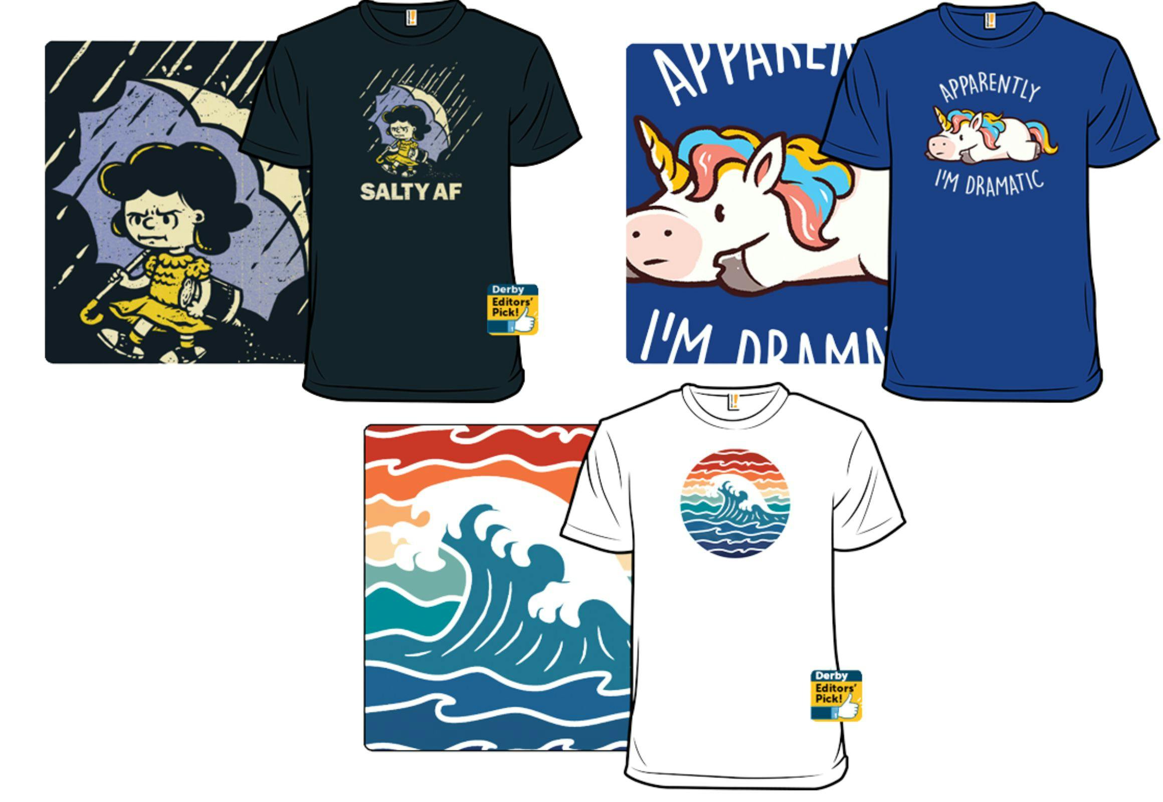 3 Adult Graphic Tees