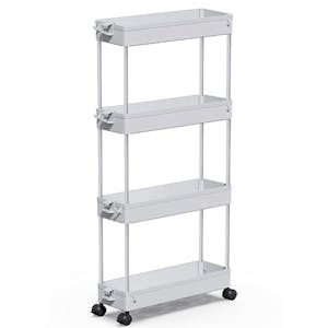 Slim Rolling Storage Cart
