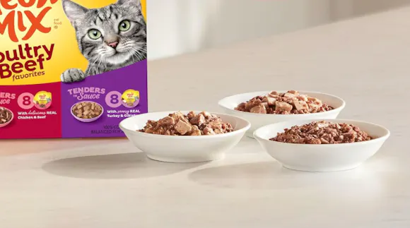 Meow Mix Wet Cat Food 24-Pack, as Low as $11.14 on Amazon