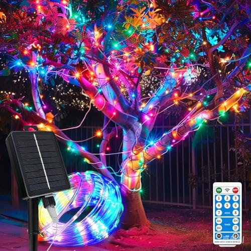 Solar Rope Lights 4-Pack