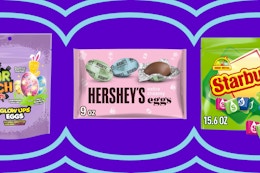 Easter candy Amazon collage