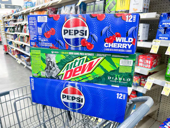 Pepsi, Mountain Dew, and Starry Soda 12-Packs: Only $4.66 Each at Walgreens