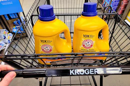 arm & hammer detergent in shopping cart