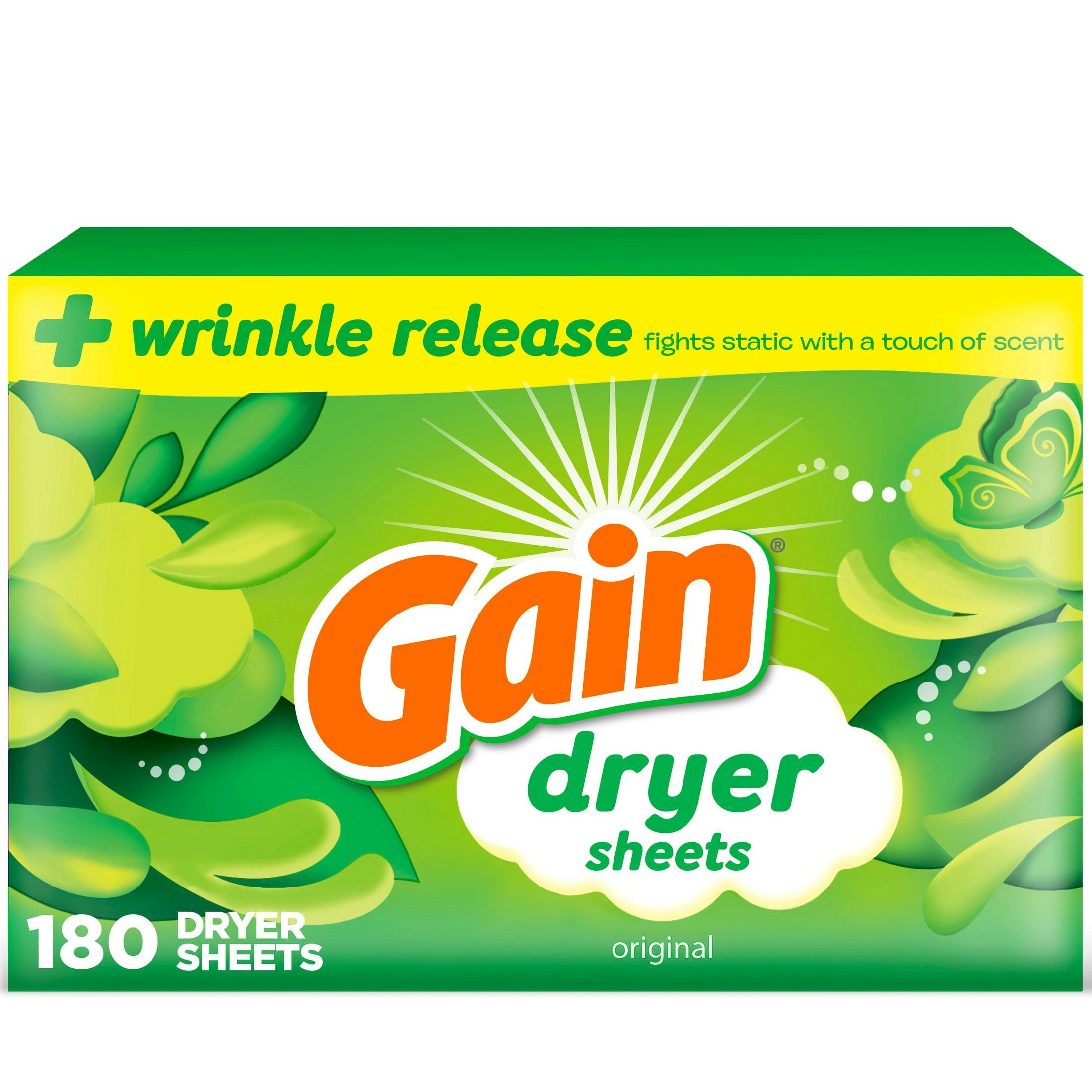 2 Gain Dryer Sheets