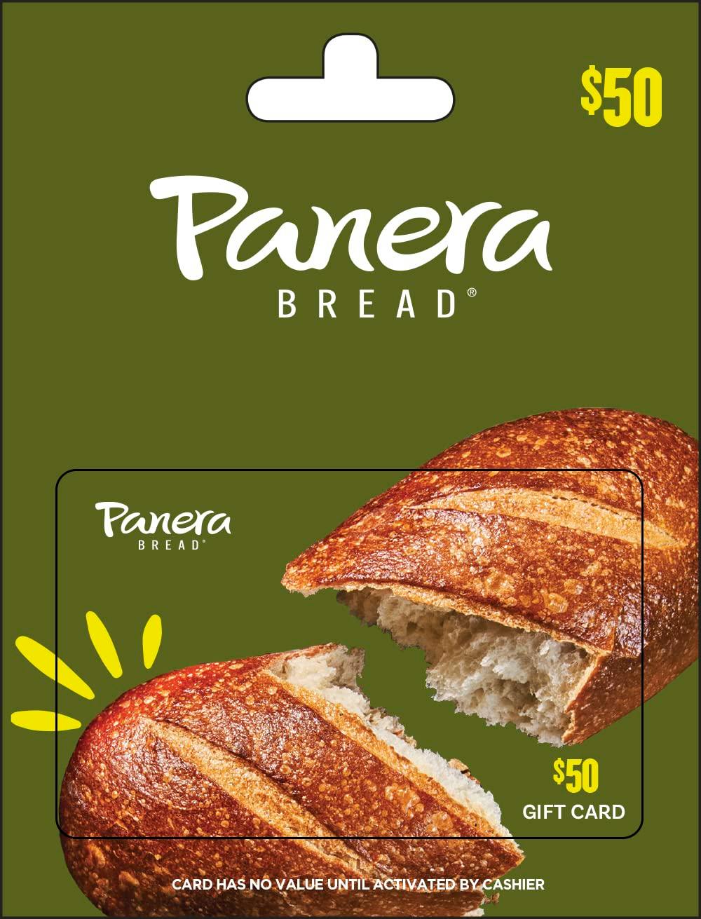 Panera Bread $50 Gift Card