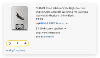 SURYOL Food Kitchen Scale