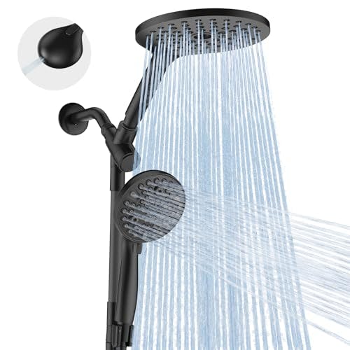 Dual Handheld Shower Head Combo