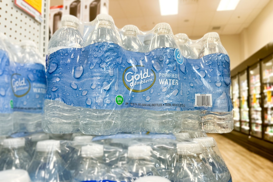 cvs gold emblem water