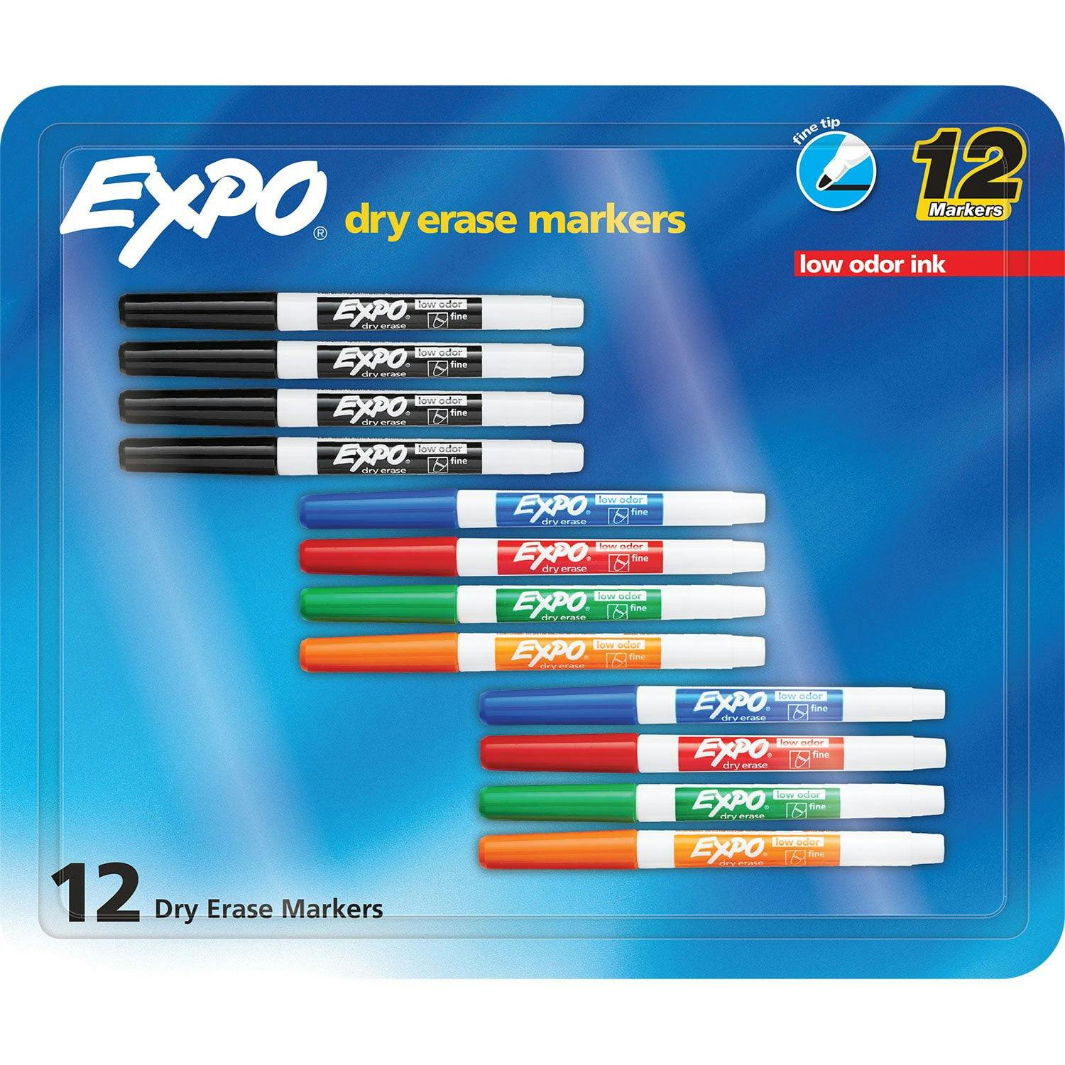 Expo Dry Erase Markers 12-Pack