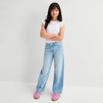 Kids' Wide Leg Jeans
