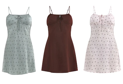 No Boundaries Women’s Satin Chemise